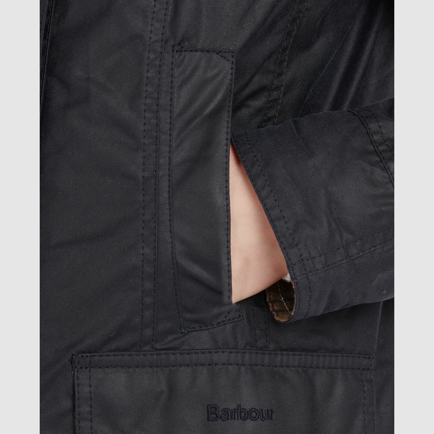 Barbour Damen Wachsjacke Beadnell