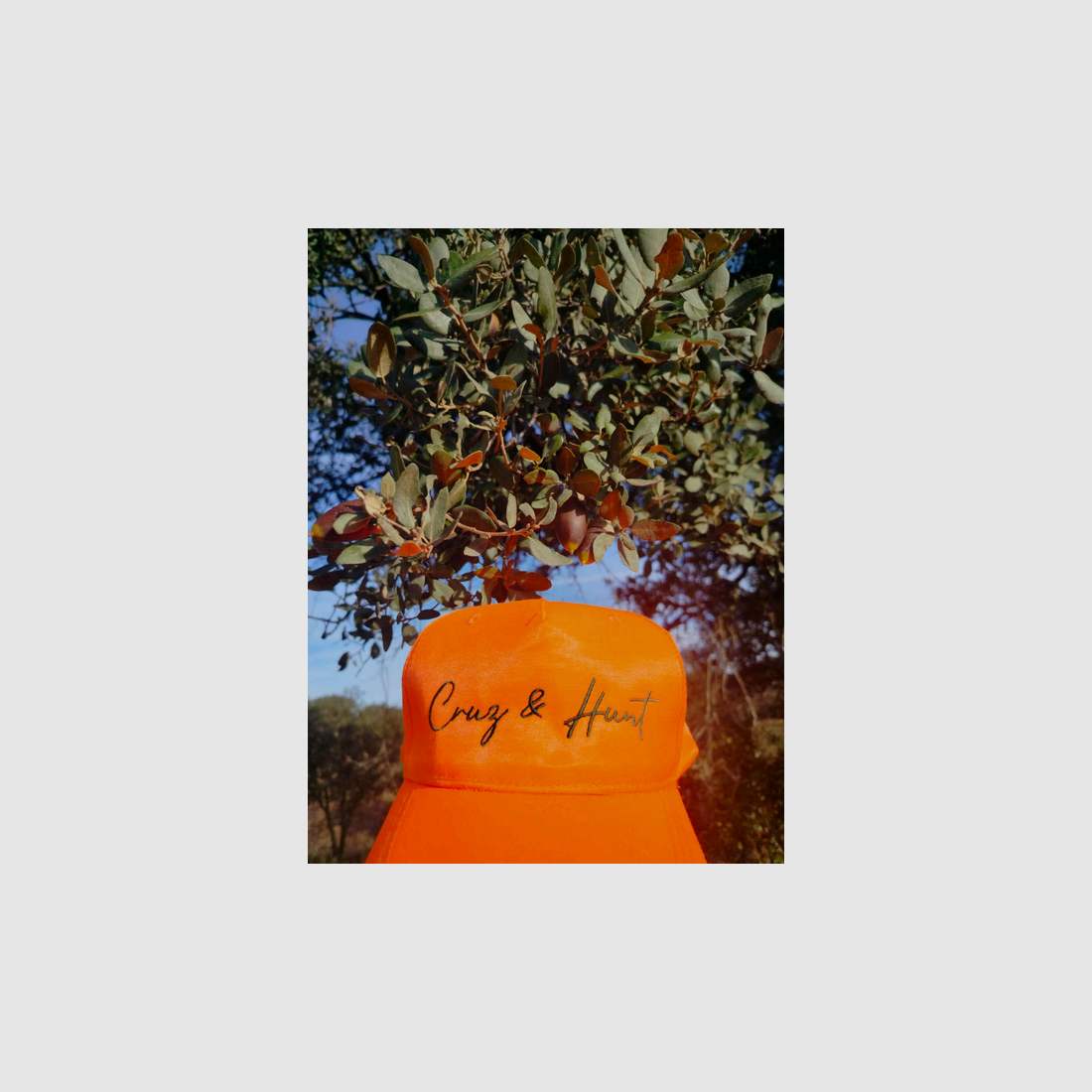 GORRA CRUZ & HUNT NEON-ORANGE, Bild 1 von 2