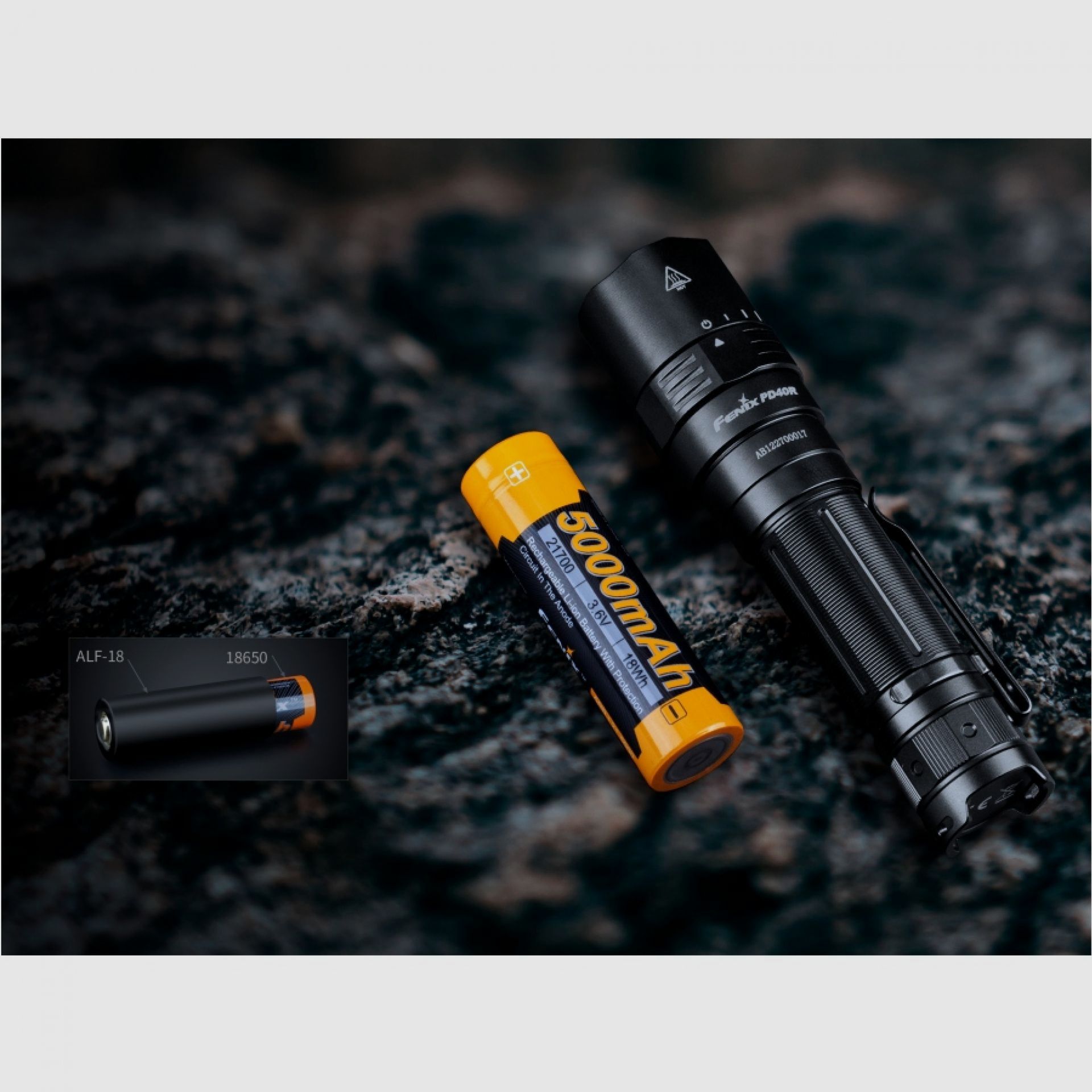 Latarka diodowa Fenix PD40R V2.0, zdjęcie 11 z 12