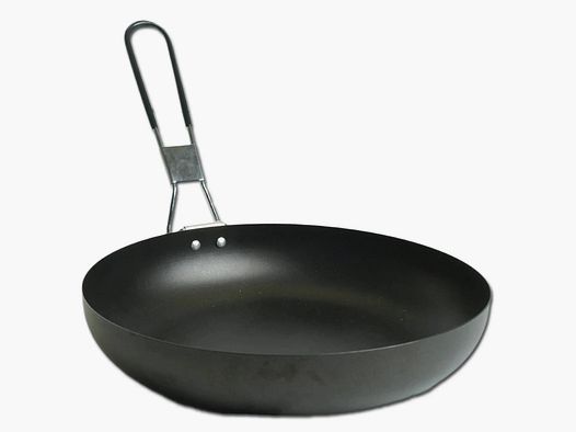 Mil-Tec Mil-Tec Camping Pfanne mit Klappstiel 25 cm