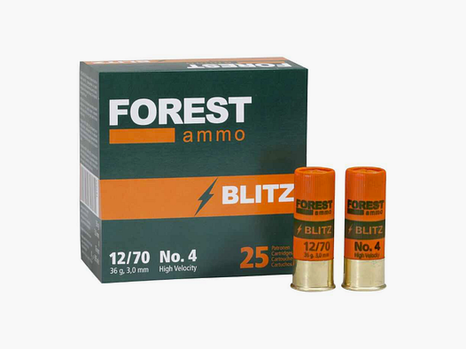 Forest Blitz 12/70 HV (High Velocity) 3.5mm 36 gr. 25 pcs.
