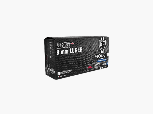 Fiocchi FMJTC Black Mamba 100gr 9mm Para