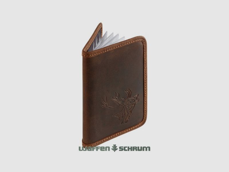 Fritzmann Jagdschein-Etui Hirsch Leder Braun