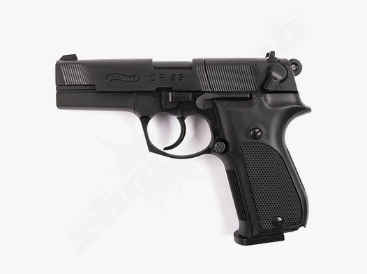 Walther CP88 CO2 pistool 4,5mm Diabolo zwart