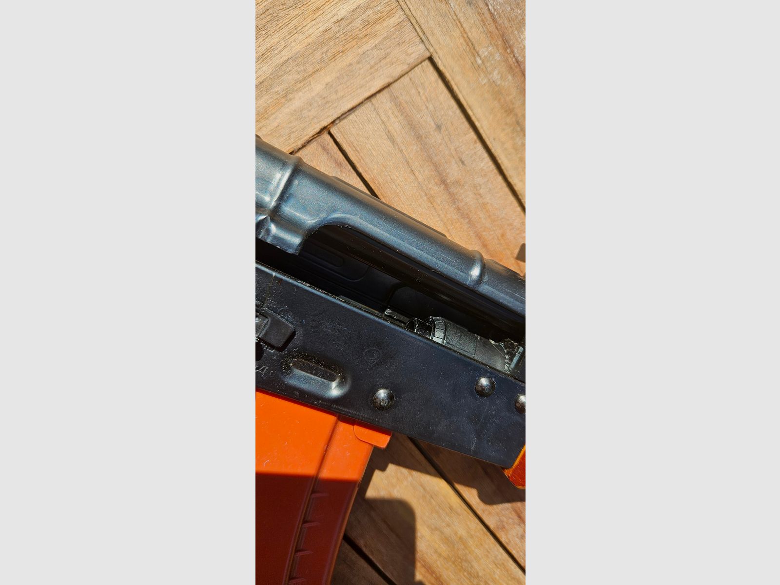 Wei-ETech AK-74 Vollmetall Echtholz AWSS Open-Bolt Gas-Blow-Back