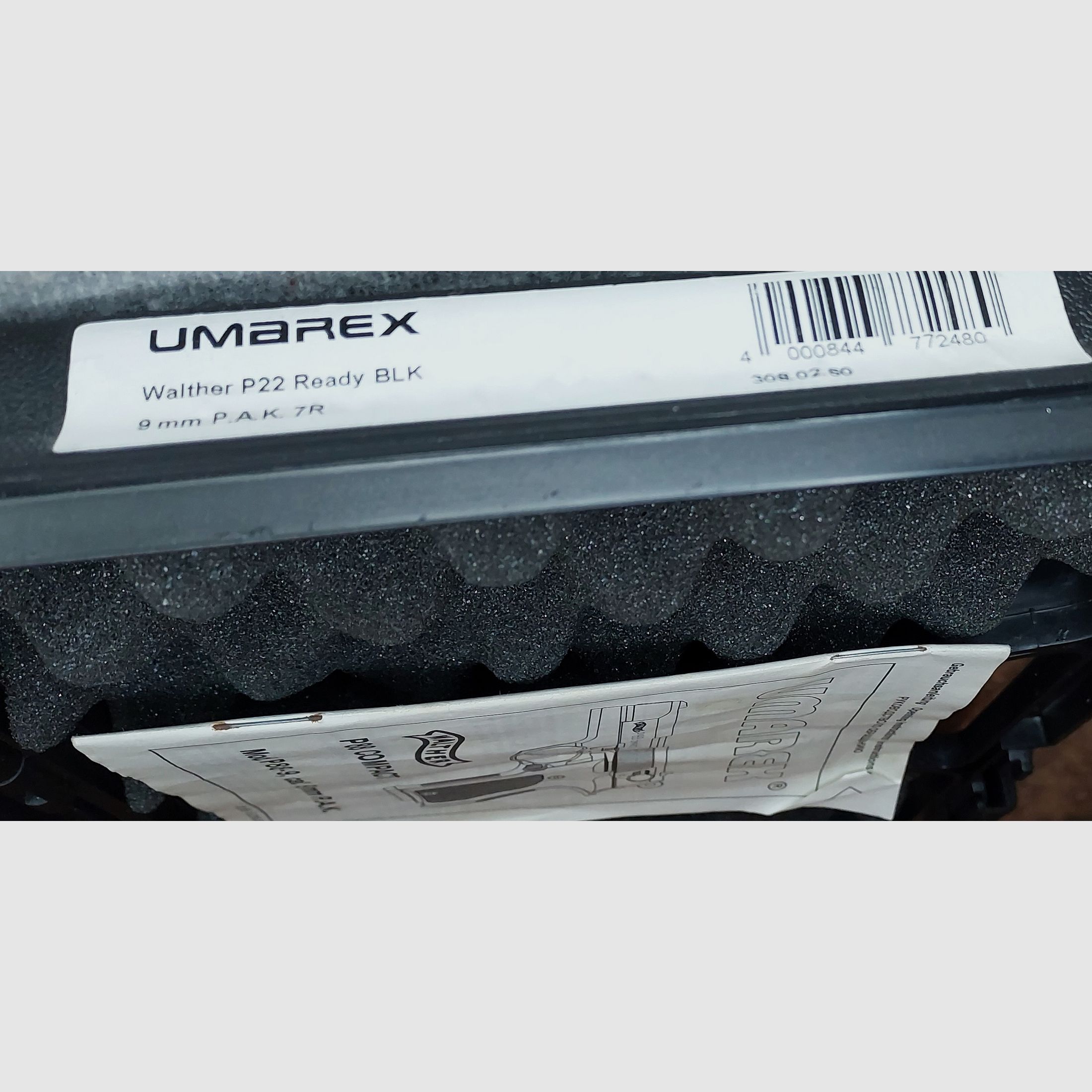 Walther P88-9 (P 88 Compact) Schreckschuss Pistole 9mm P.A.K. schwarz (PTB 764)