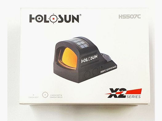 Holosun HOLOSUN Dot Sight CLASSIC HS507C-X2 Rotpunktvisier, gebraucht