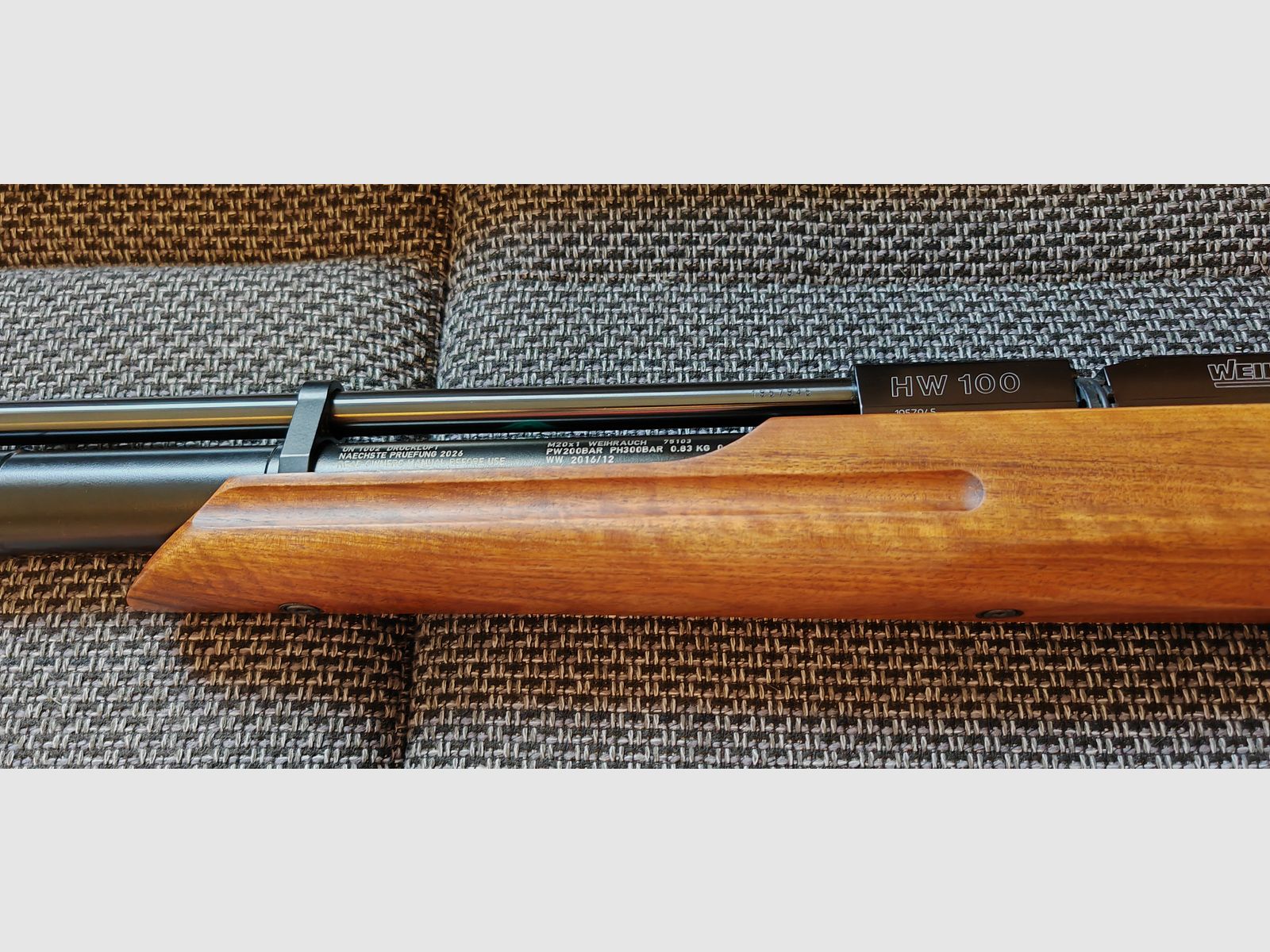 Weihrauch HW 100 T Lochschaft, wie Neu