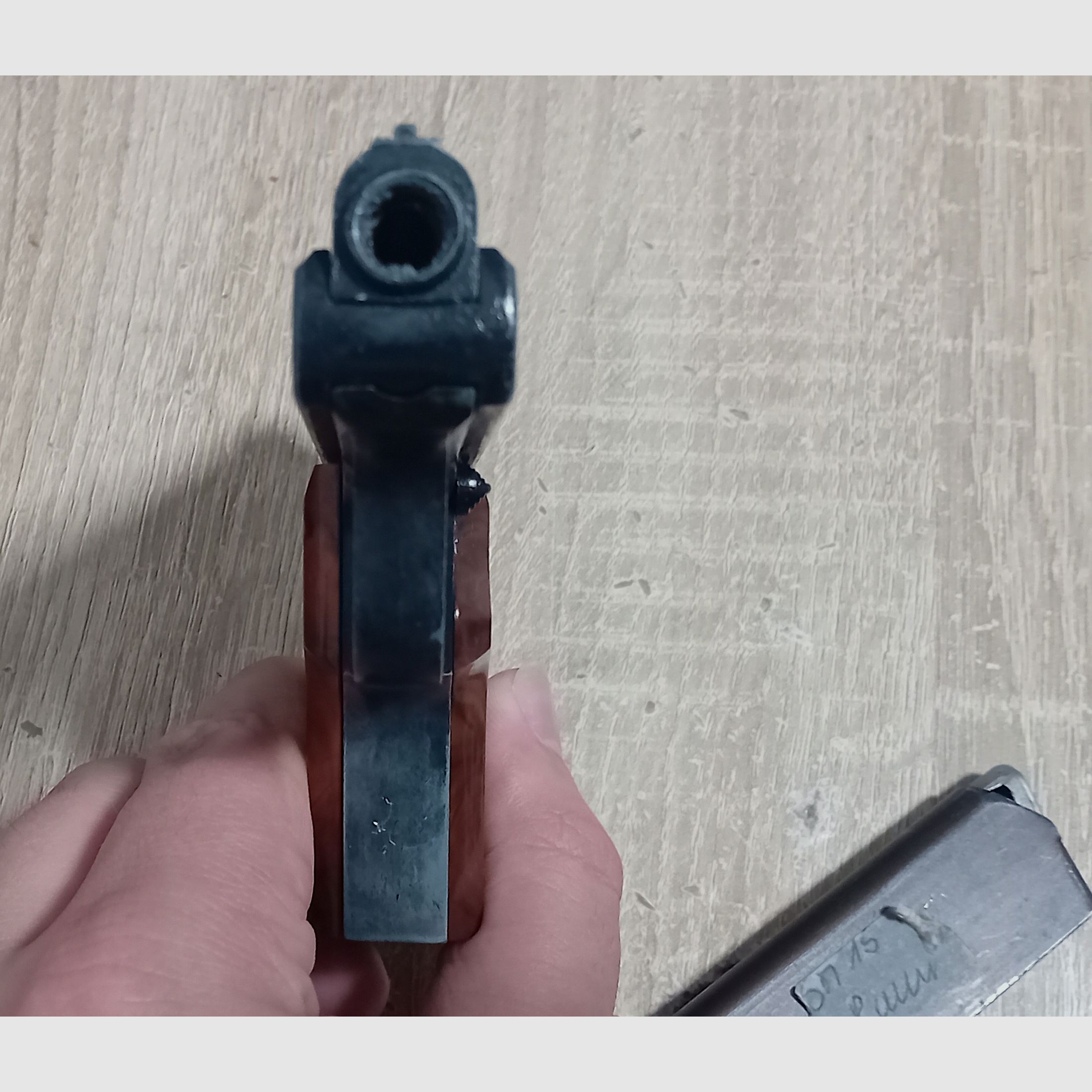 Old Rhön SM 15 caliber 8 mm blank in PTB 83/2 from 1976!