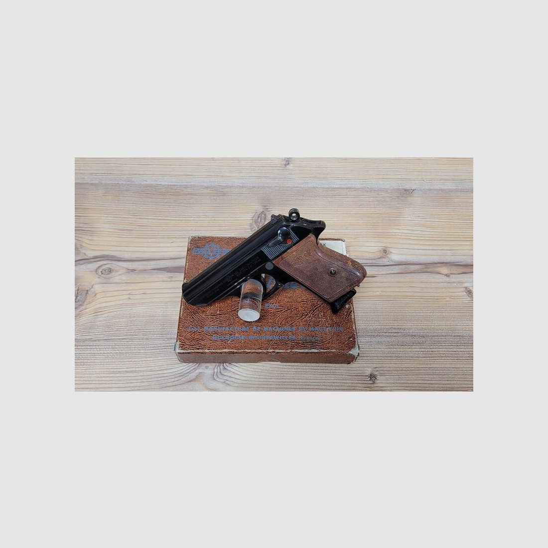 Manurhin PPK - Steel Grip