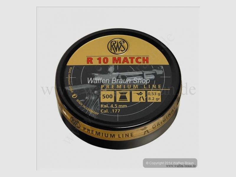PREM-L R10 MATCH Ø4,49MM 0,53G 500ER