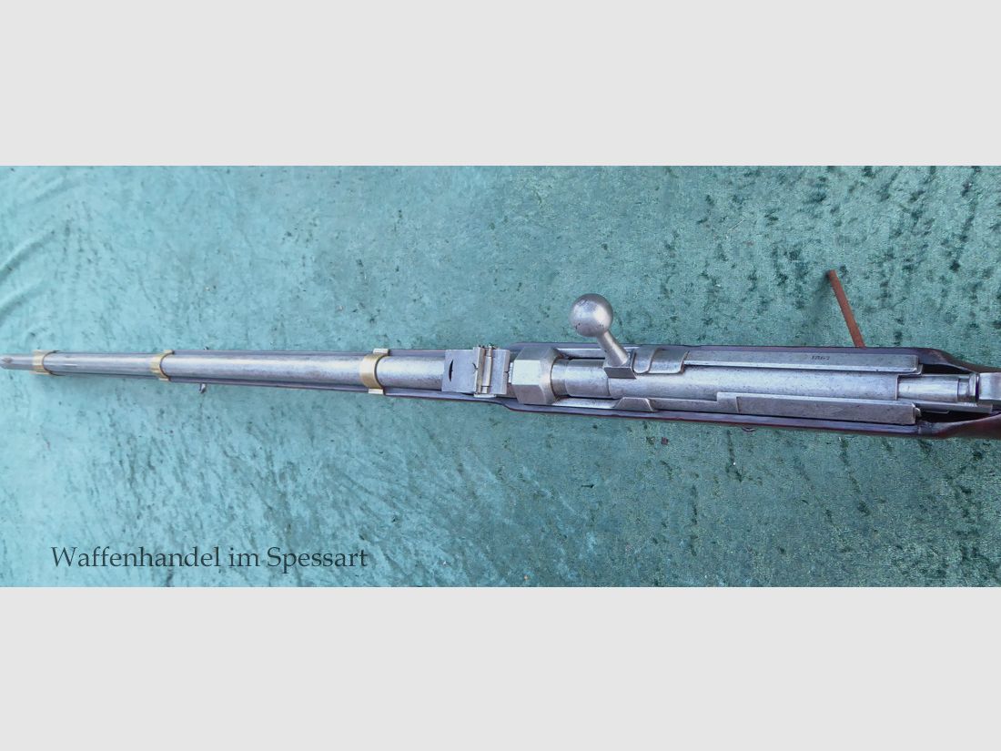 aguja de encendido fusil de infantería Mod.1862, Spandau de 1867.