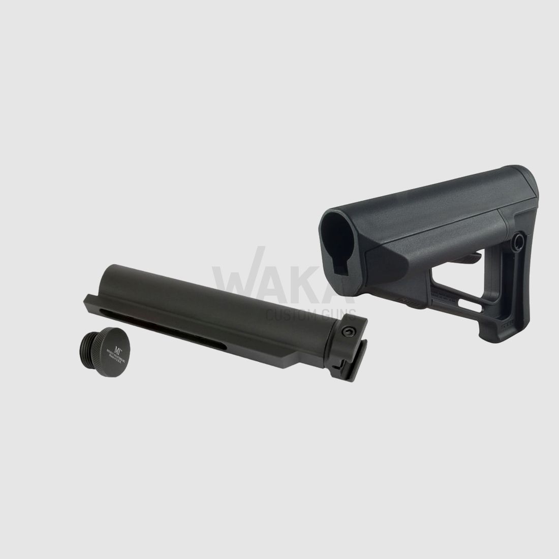 Magpul STR Kit on NAR, black
