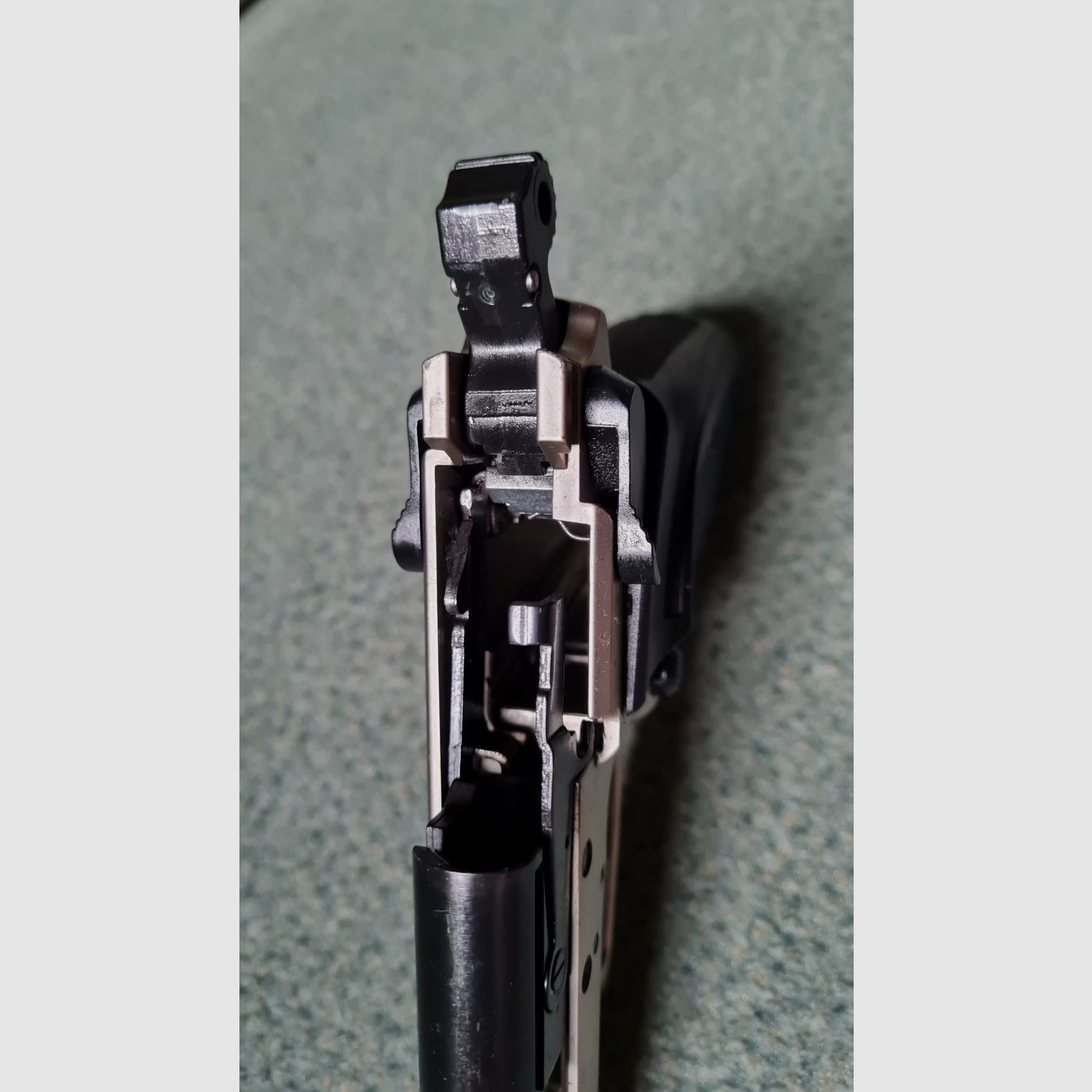 Pistolet à blanc Browning GPDA 9 Cal. 9mm P.A.K. nickelé