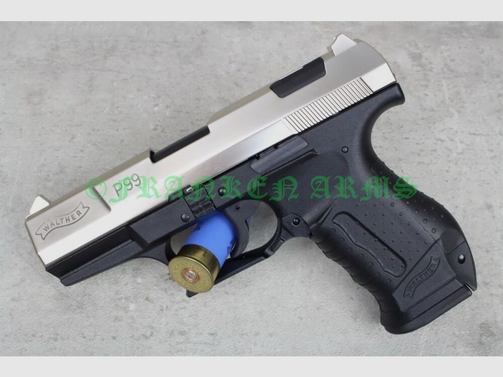 Walther P99 9mm P.A.K. Nikkel