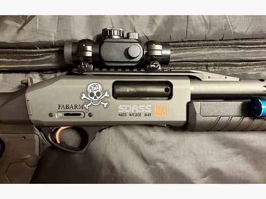 FABARM SDASS Pro Telescopic STAGE 2 – Kal. 12/76 – Full Set inkl. Tasche & Optik