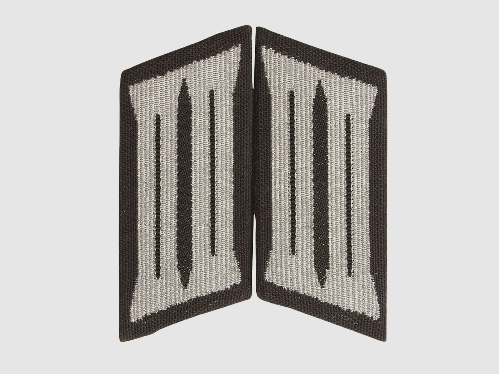NVA NVA Kragenspiegel LaSK Soldat schwarz