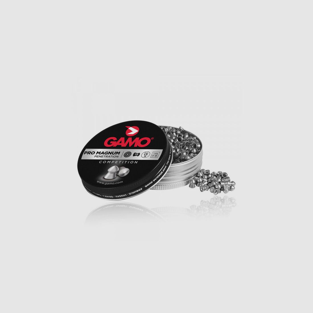 GAMO PRO MAGNUM COMPETITION - 6,35MM / .25 - 21,75GRS - 175 PIÈCES