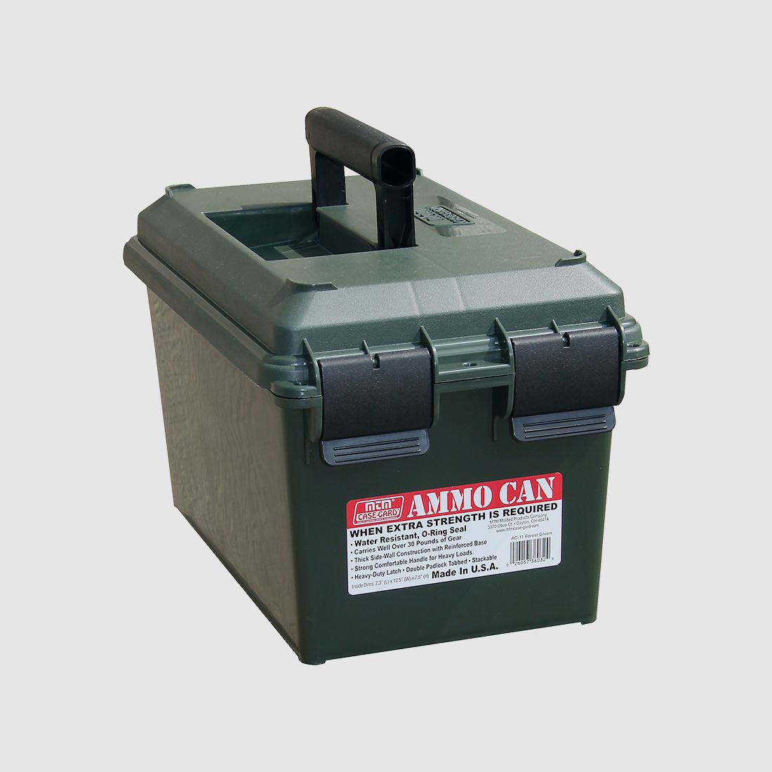 MTM boîte à munitions AC-11 vert olive