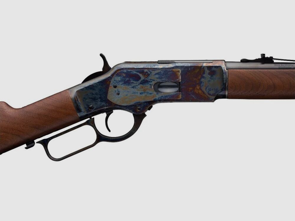 WINCHESTER Unterhebelrepetierbüchse Model 1873 Competition Carbine High Grade 20" , buntgehärtet