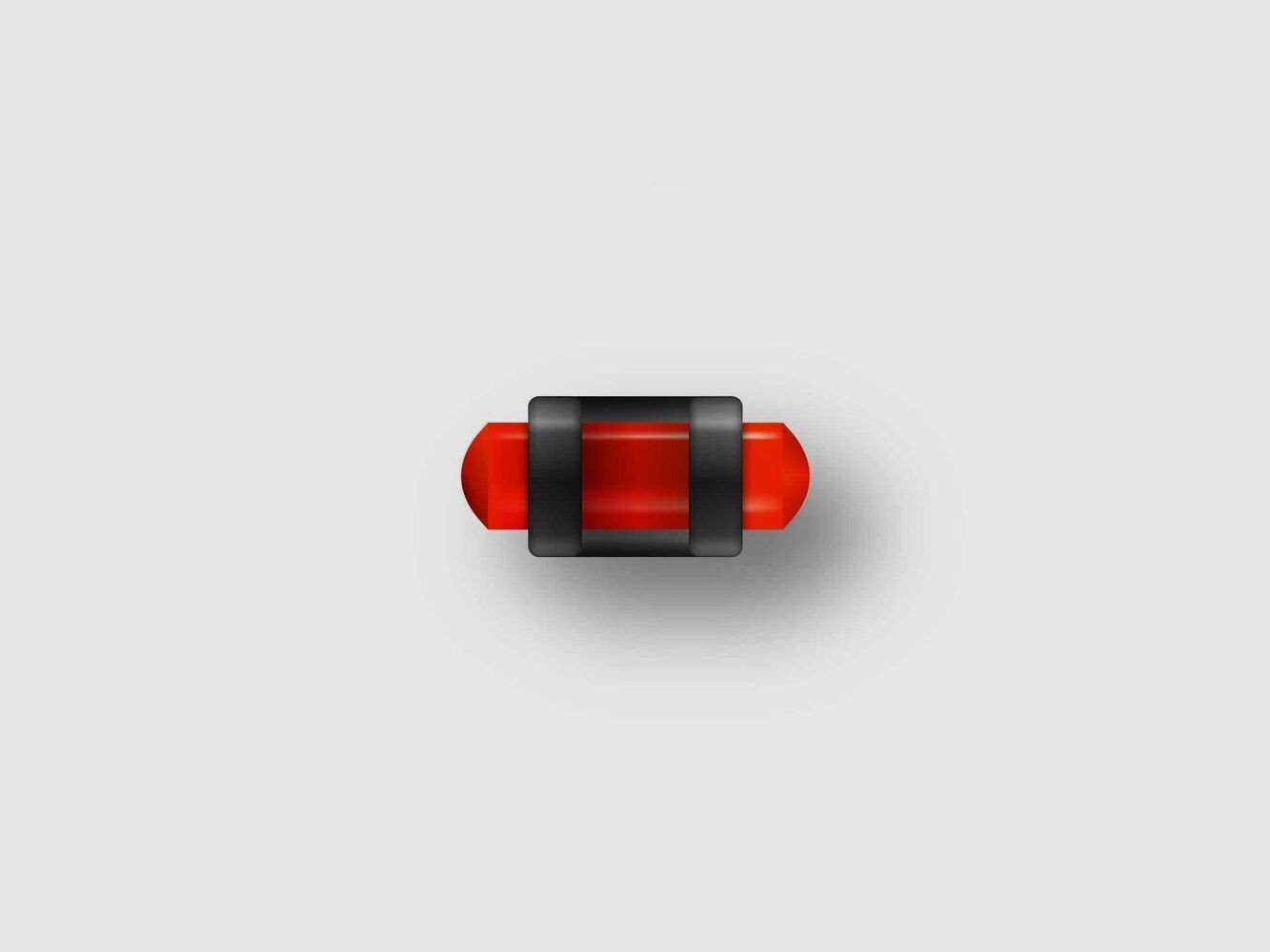 Fluoreszierendes Rot Korn M3 D2 L6.5, Bild 1 von 2