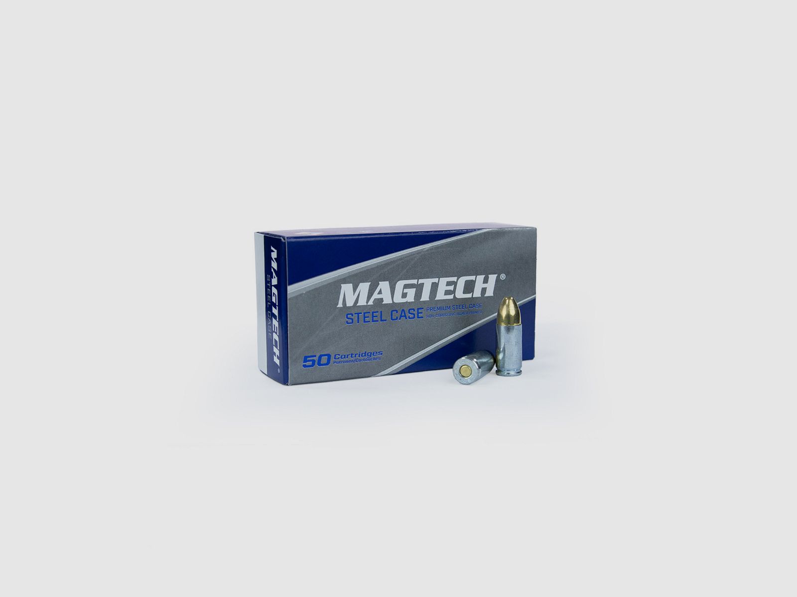 Magtech Steel Case- 9mm Para - 124 grs.