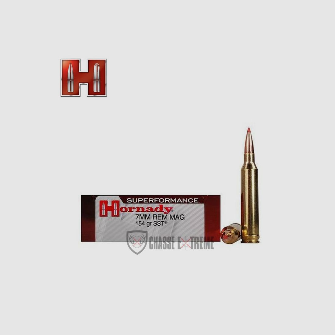 20 Patronen HORNADY Superformance 7mm Rem Mag 154 Gr Sst, Bild 2 von 2