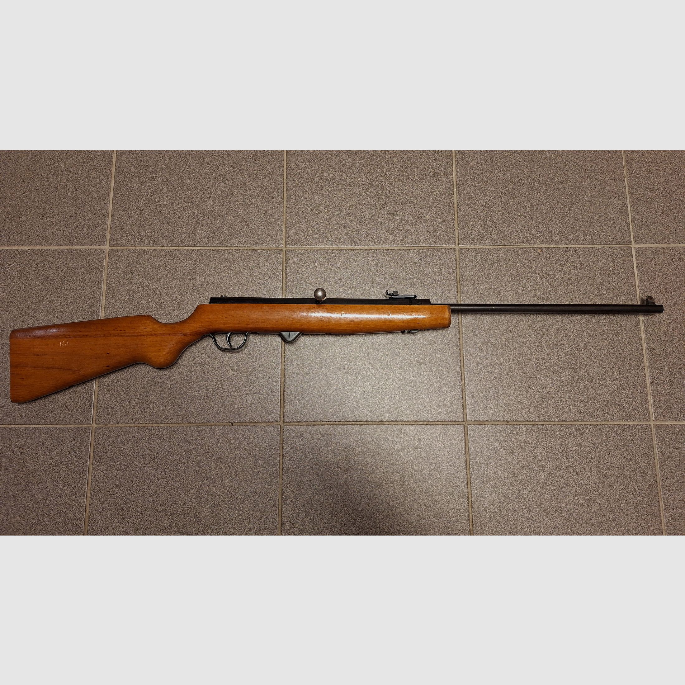 Haenel Suhl 310 DDR-GST Luftgewehr mit Magazin!