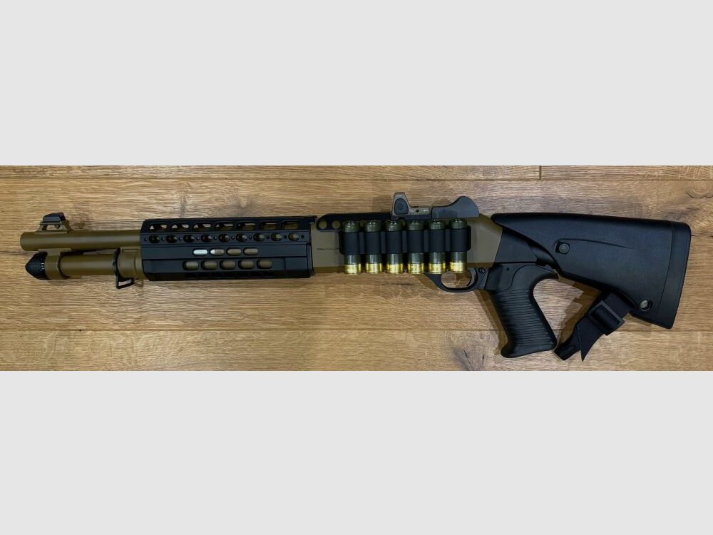 Benelli Benelli M4 Super 90 TS A1 36cm FDE mit Trijicon RMR