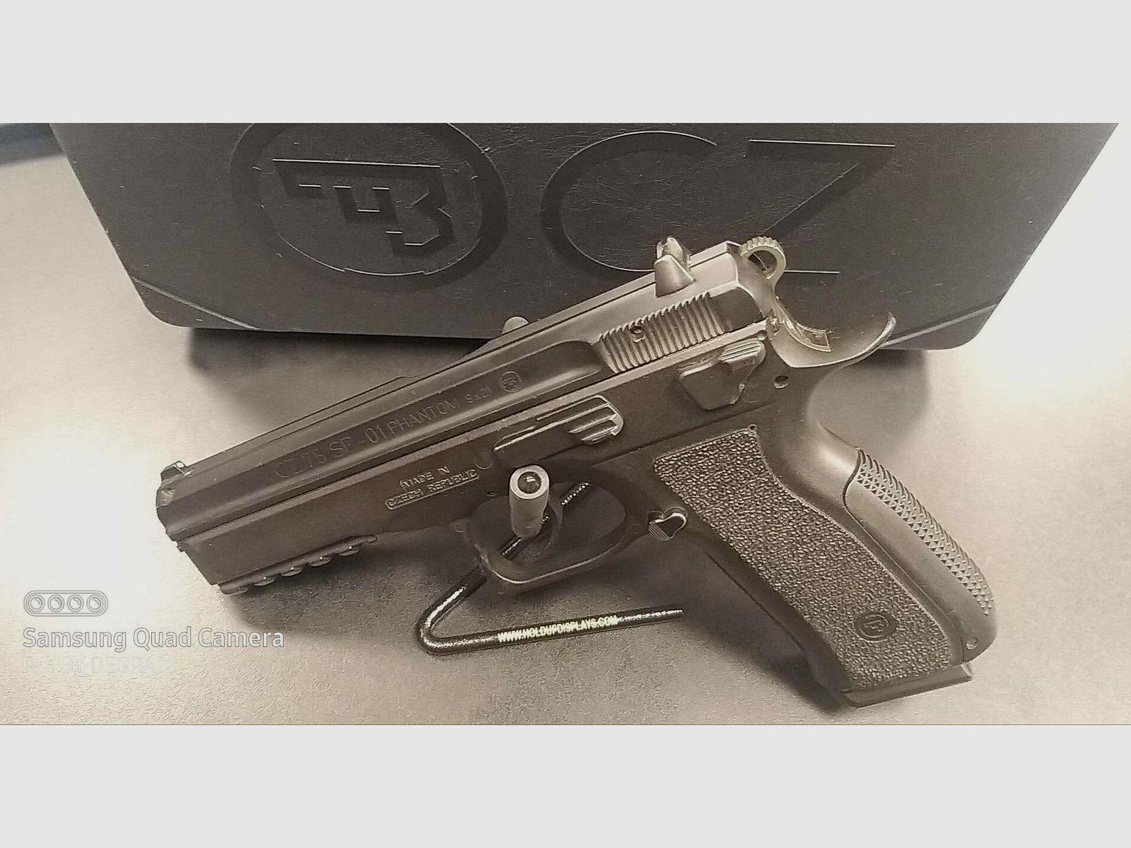 CZ PHANTOM 75 SP 01 Kaliber 9X21, Bild 4 von 4