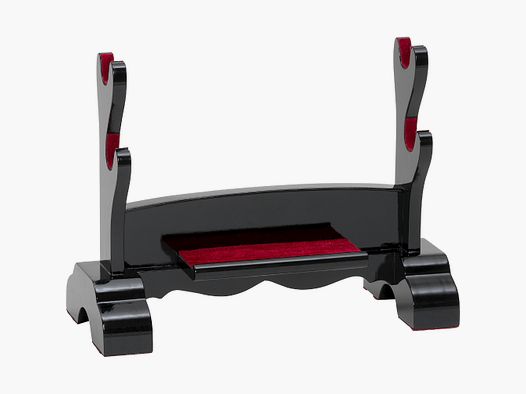 Sword stand for 2 swords high gloss