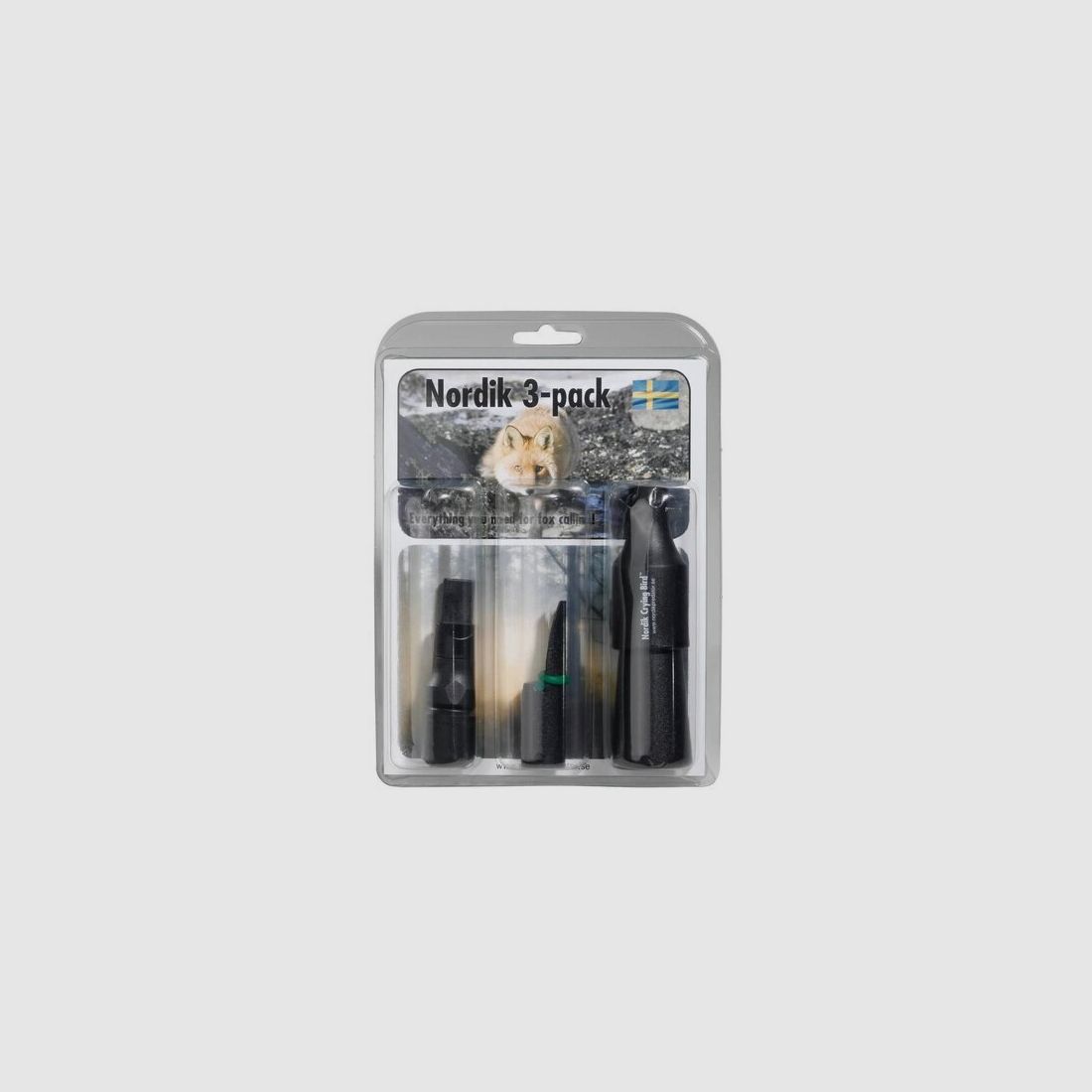 Nordik Fuchslockerset | 3-delig Lockinstrumenten-set voor succesvolle Fuchsjacht