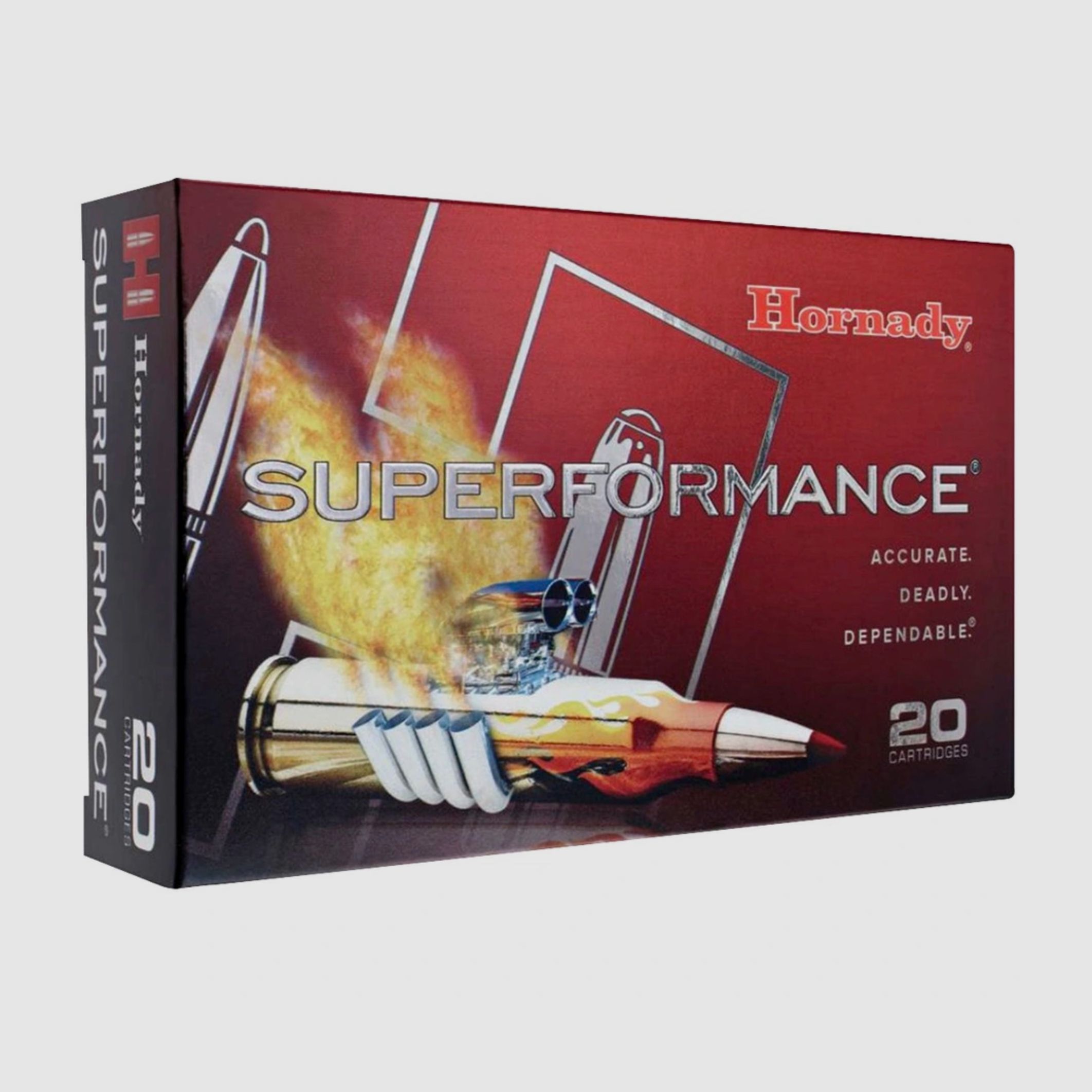 Hornady 814904 6,5 Creedmoor Superformance CX 7,8g 120gr. bleifrei Büchsenmunition