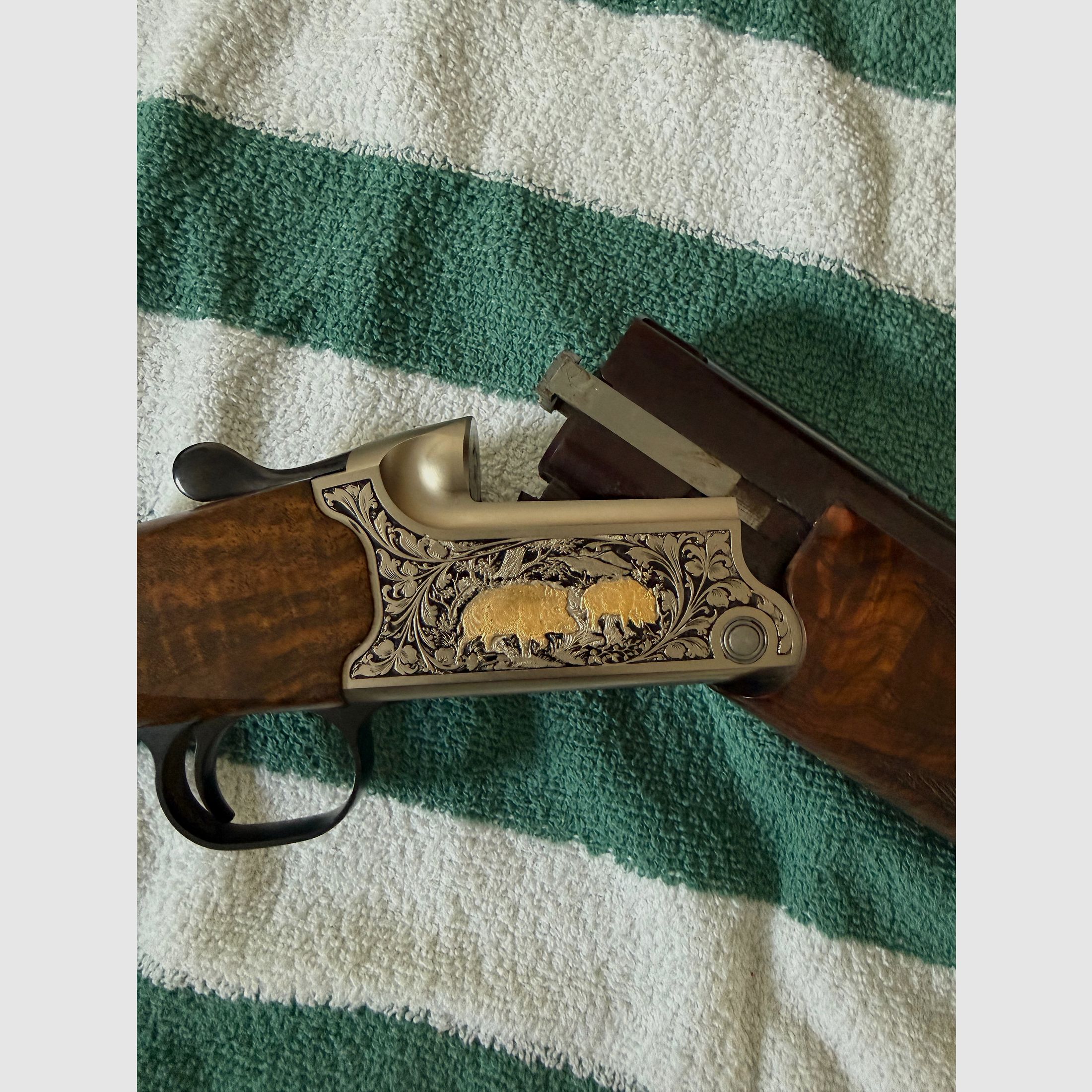 Heym 26B with engraving