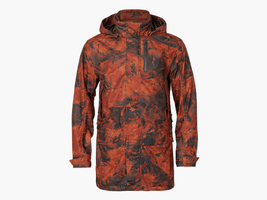 Chaqueta larga Härkila Forest Hunter GTX Camo Hombre AXIS MSP®Otoño Naranja 56