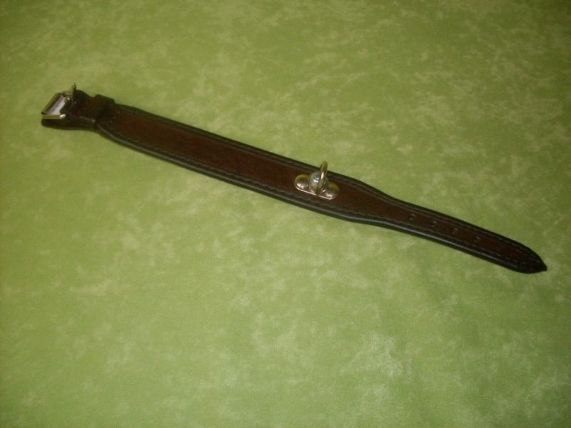 Lederhalsband mit Drehwirbel für Schweißarbeit und den täglichen Gebrauch, Bild 3 von 3