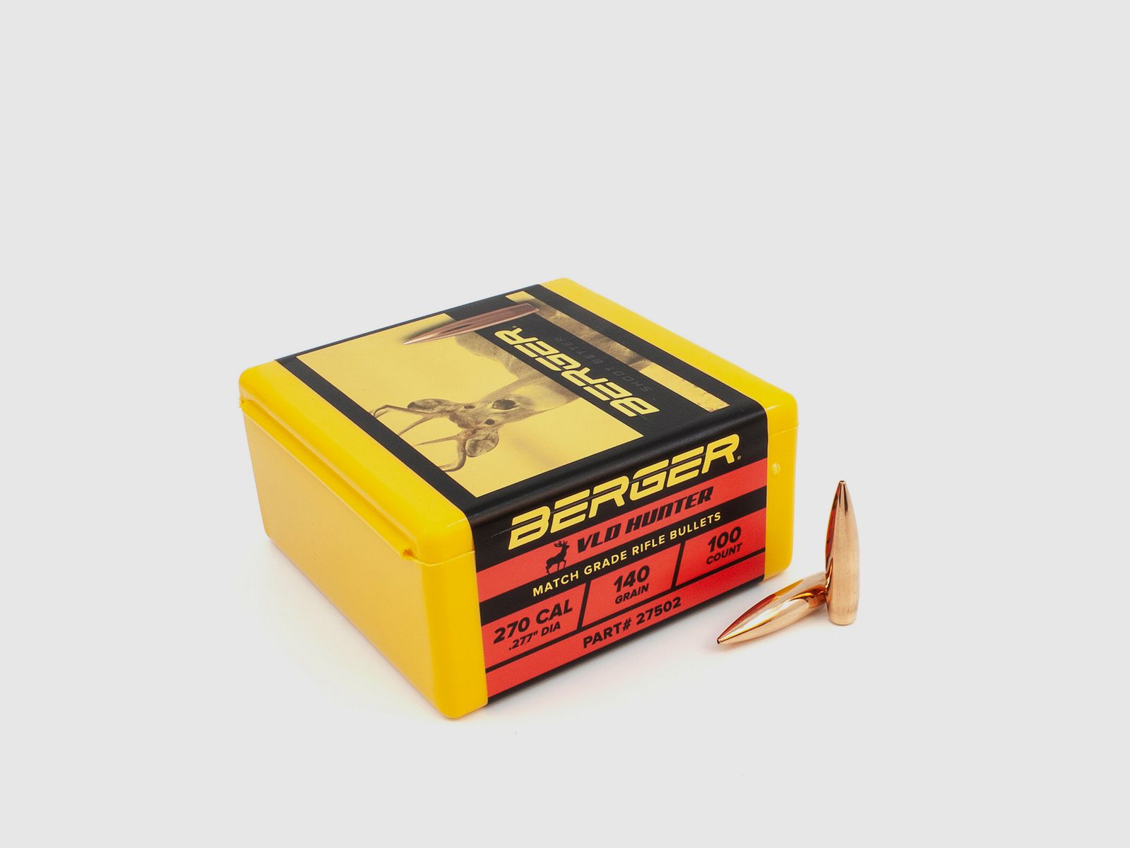Berger Geschoss .270 VLD Hunting 140GR 100 Stück, Bild 6 von 12