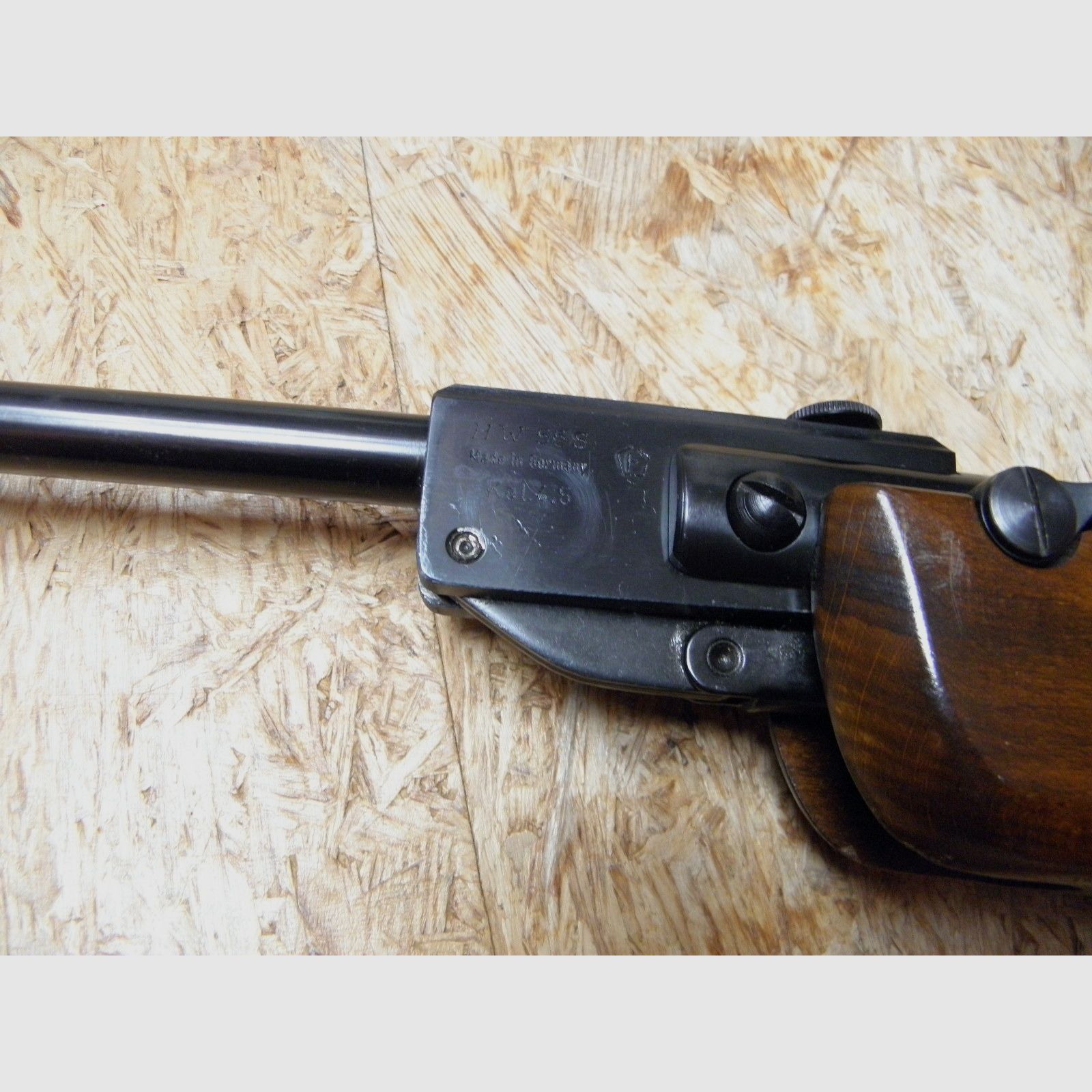 Air rifle Weihrauch HW 55 S match rifle