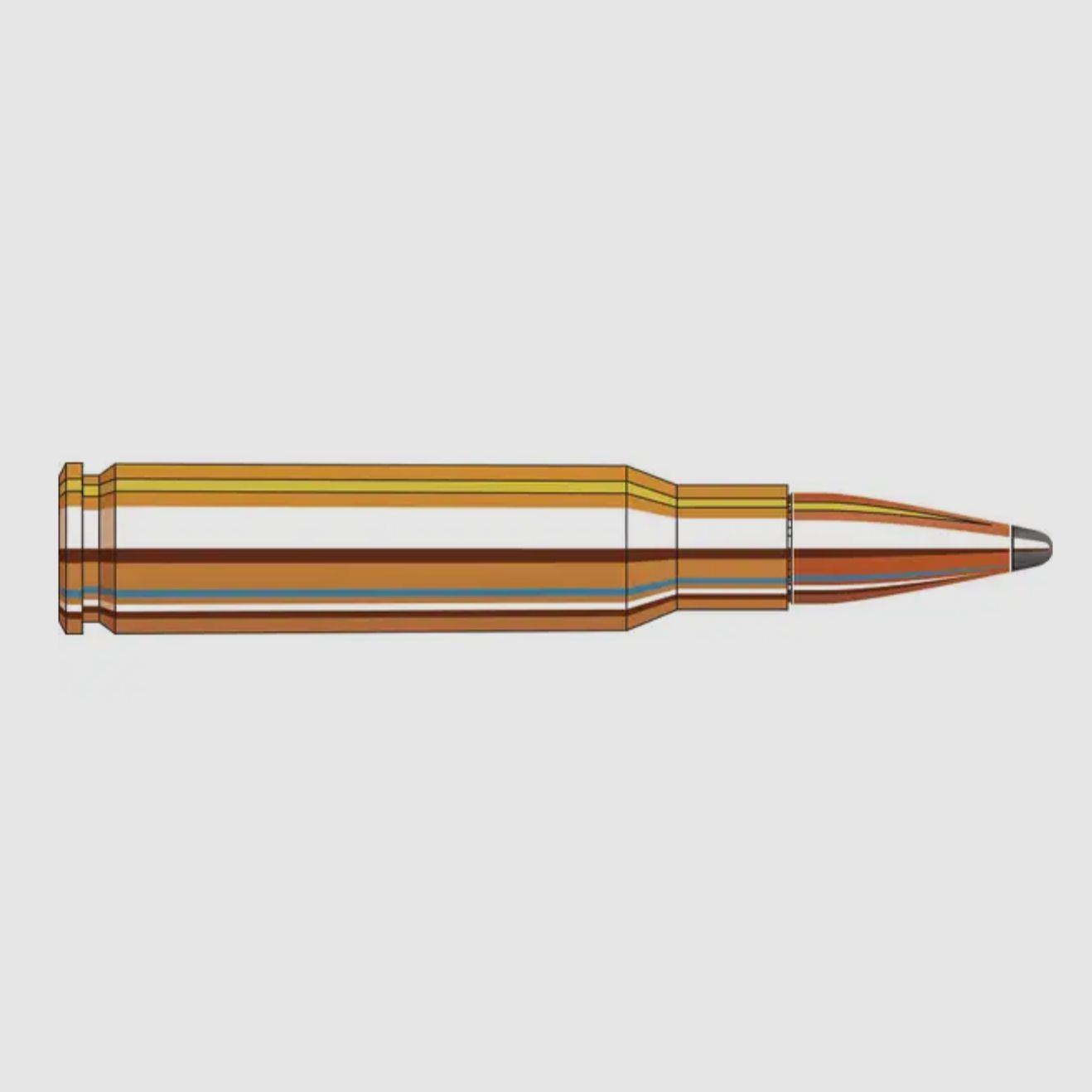 Hornady 80993 Munition .308 Win. 11,7g 180grs. Interlock SP Custom International 20 Stück