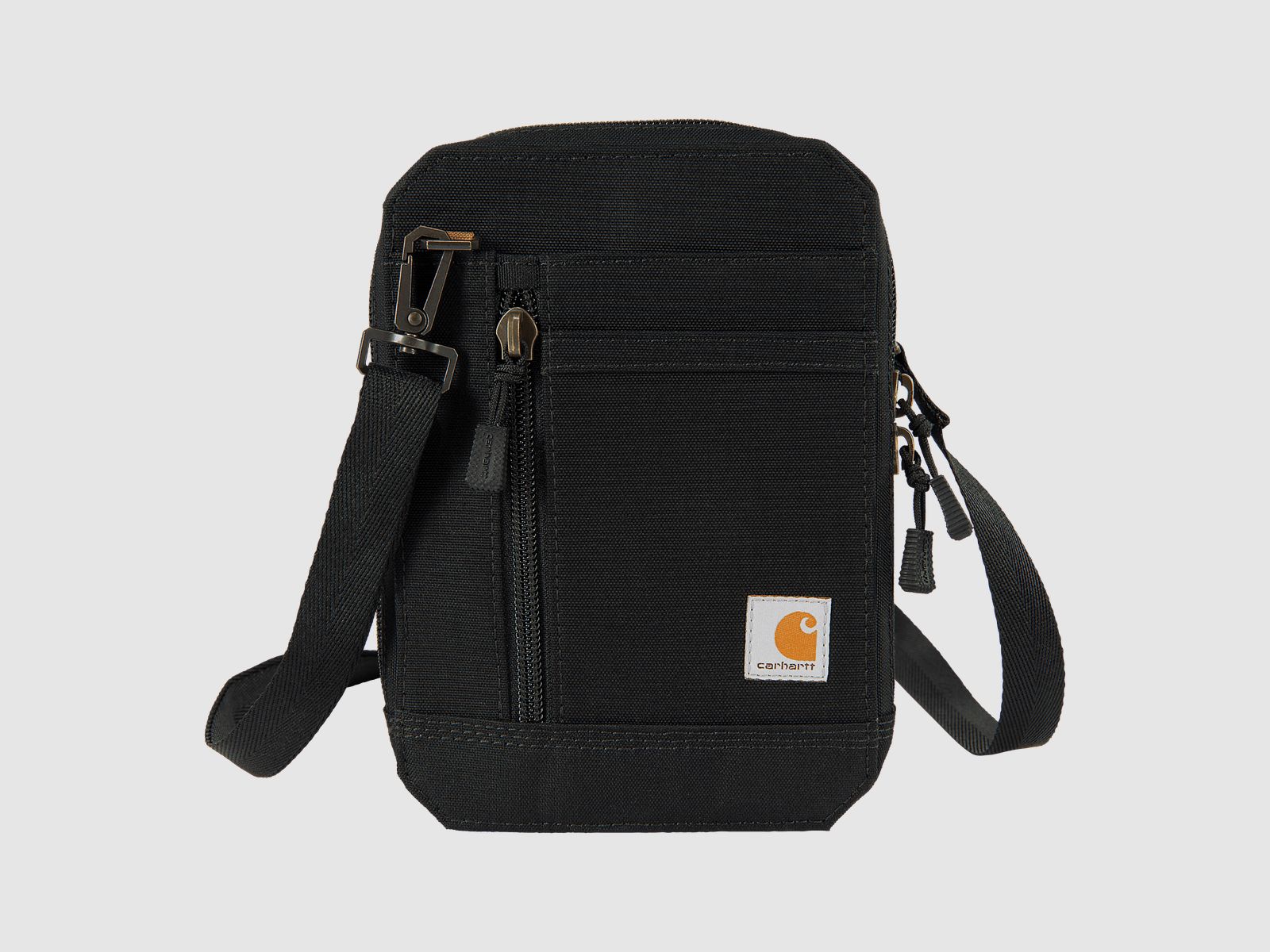 Carhartt Nylon Duck Crossbody Wallet Men Black