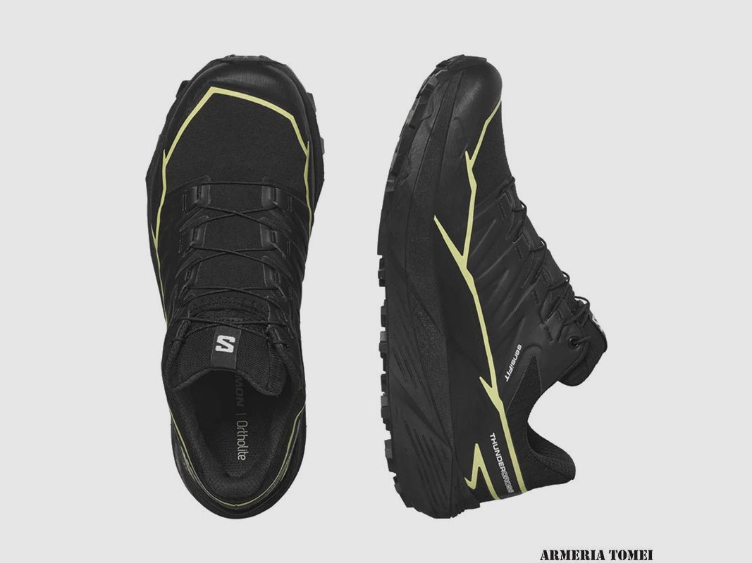 SALOMON – FEMME – THUNDERCROSS GTX W Noir / Noir / Charlock, image 2 sur 7