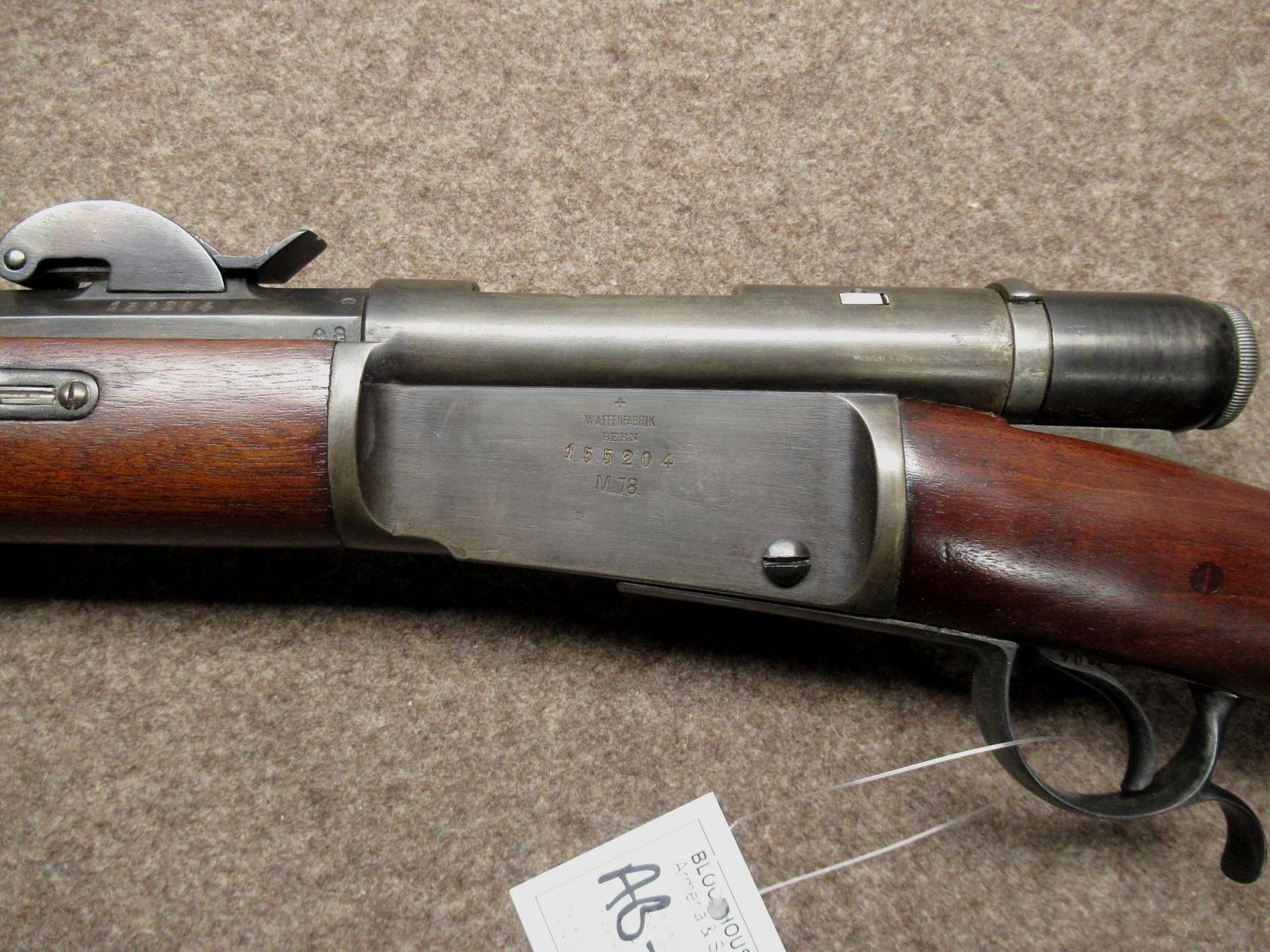 AB-133 carabina VETTERLI mod. 1878 cal. 10.4mm, immagine 3 di 3