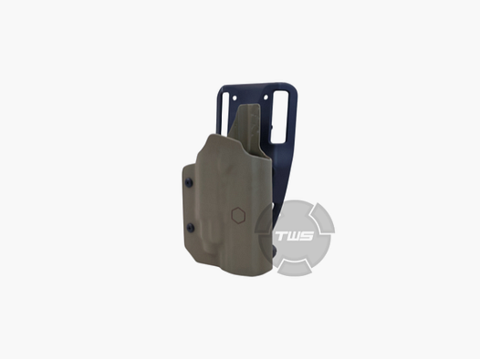 HEXAGON Walther PDP5″ TLR8 Sand Holster Rechts