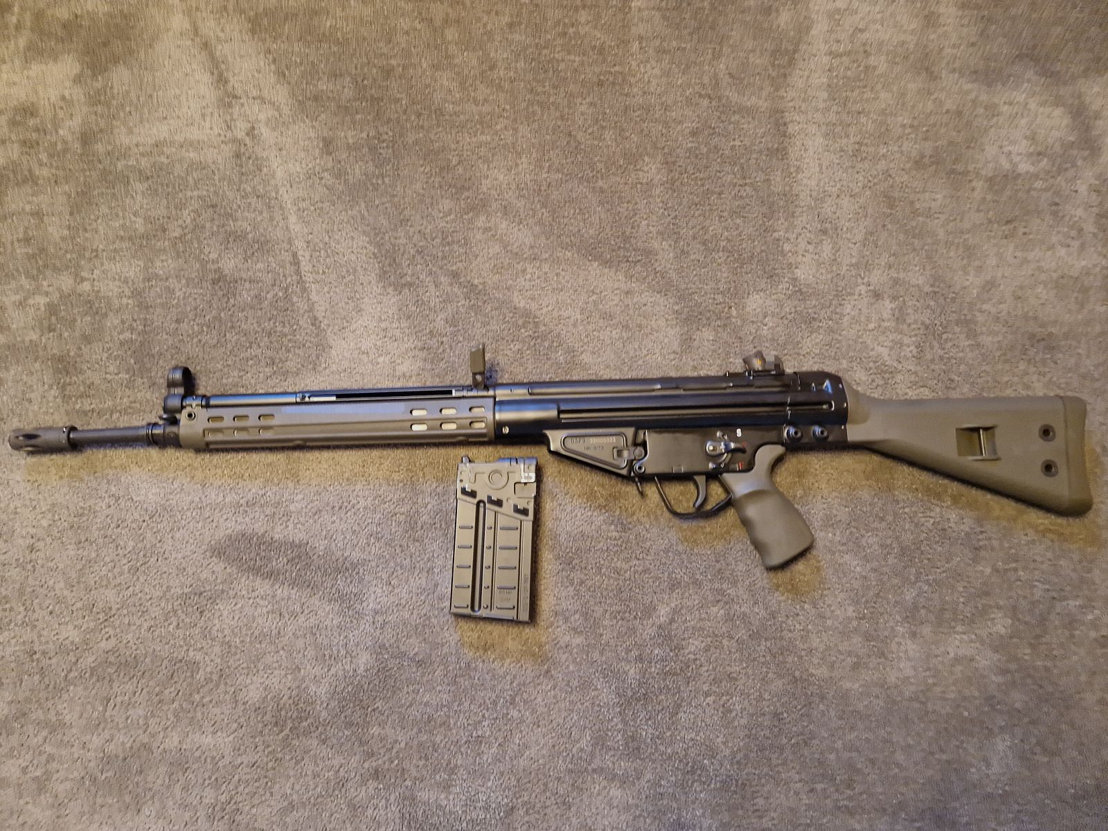 Heckler & Koch G3 Softair-Gewehr Kaliber 6 mm BB Gas Blowback (P18) 