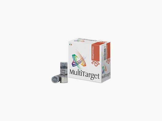 Cartucce Nobel Multitarget cal. 12/70 24 g piombo 9 e ½