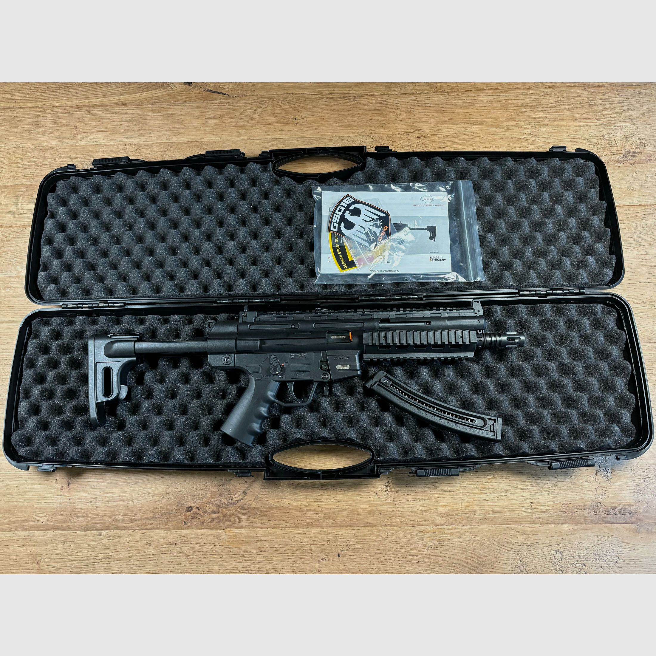 GSG-16 SB Super Set .22lr HV - Selbstladepistole