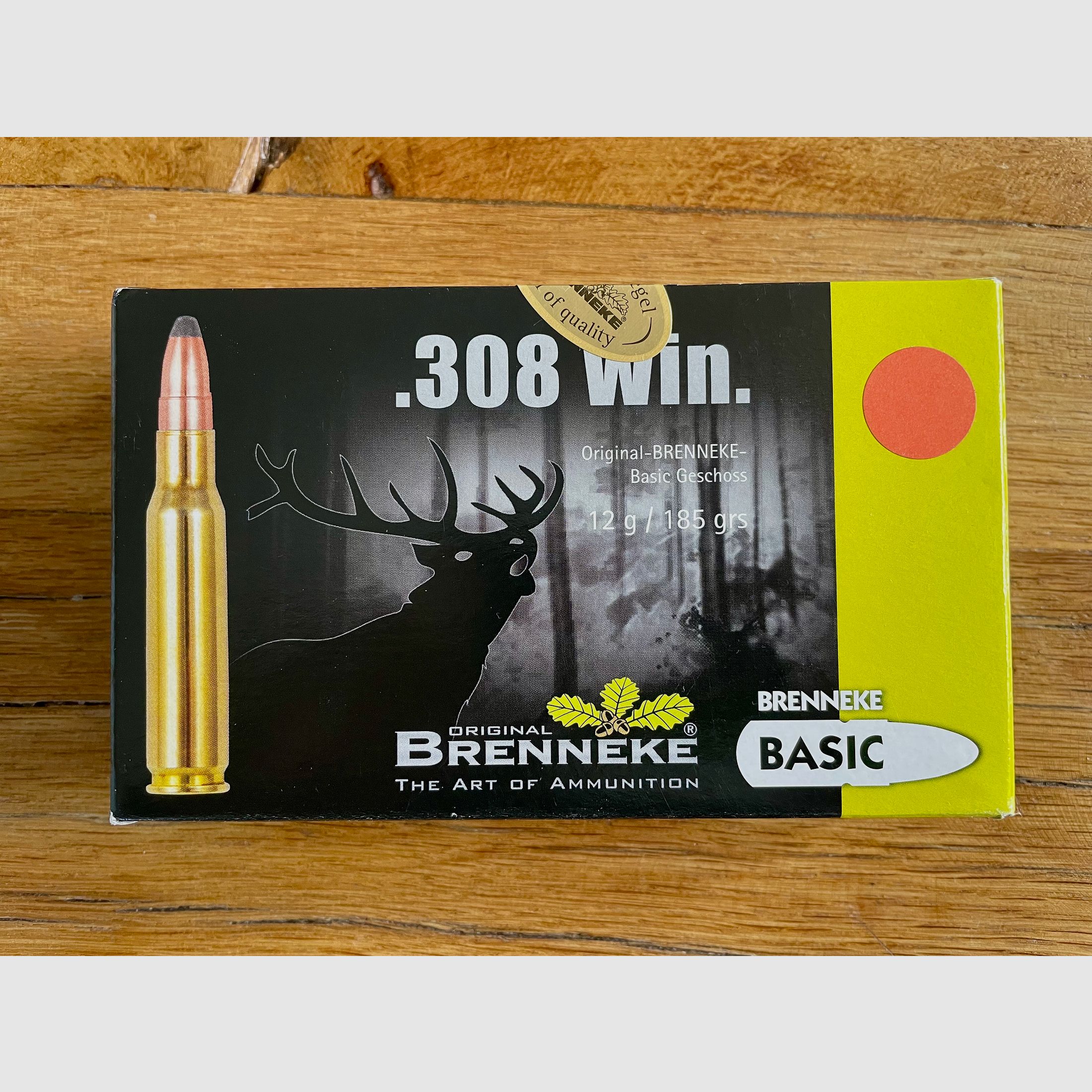 Brenneke .308 Win. BASIC TLM 12,0g/185grs.