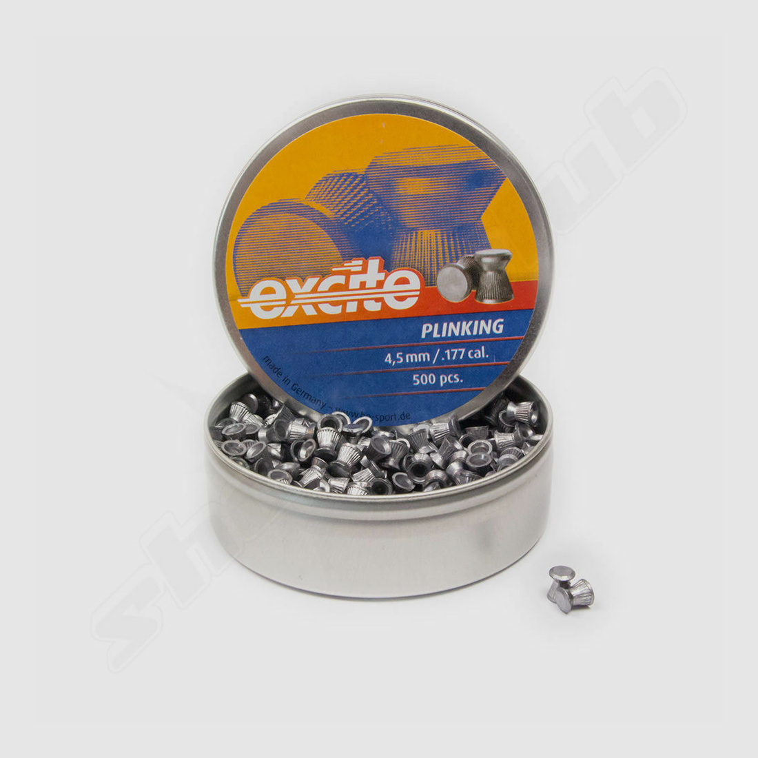 H&N Excite Plinking Diabolos 4,5mm/ 0,48g/ryflowane /500 szt