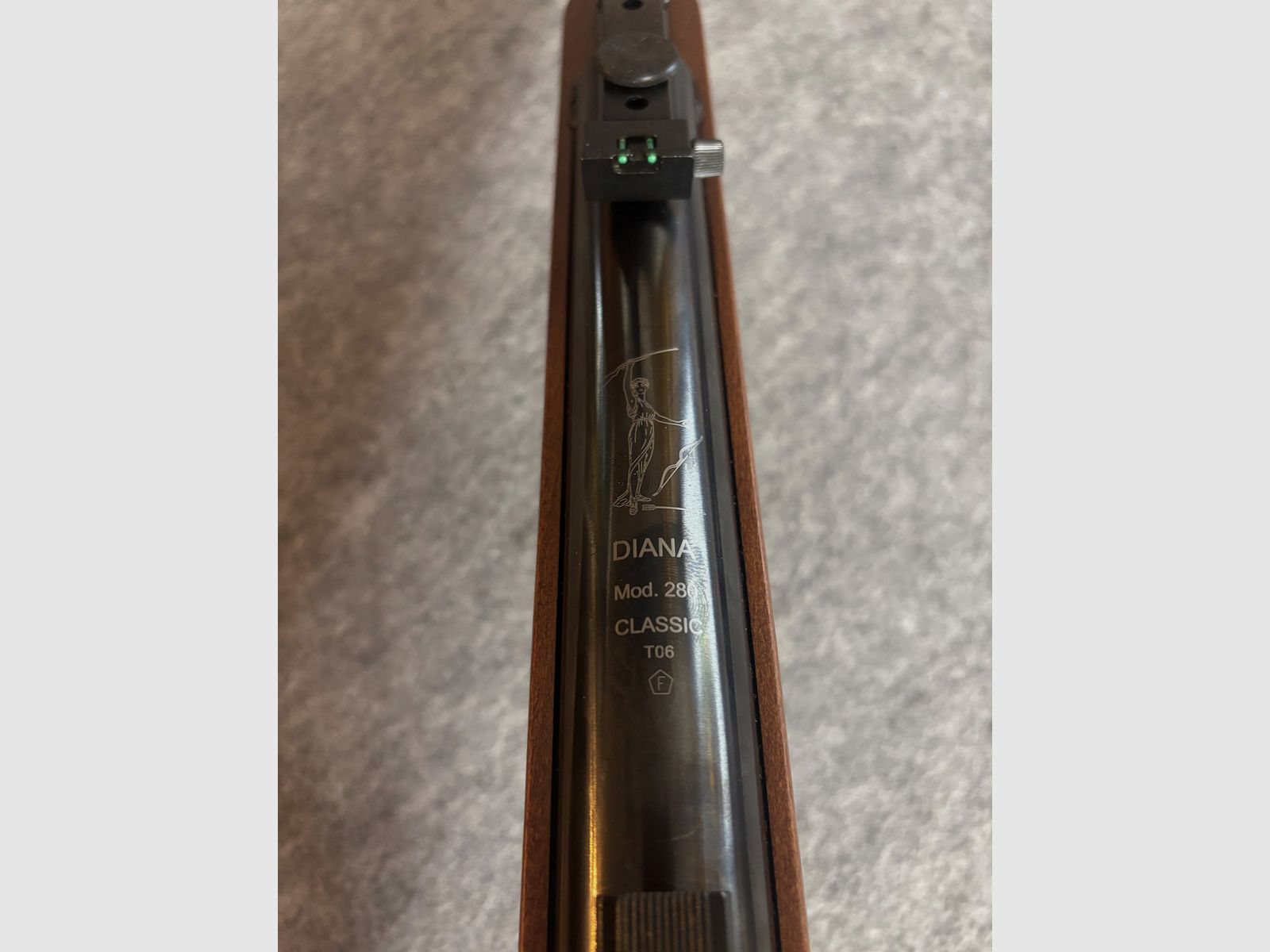 Diana Knicklauf aria compressa 280 Classic calibro 4,5 mm Diabolo, immagine 2 di 8