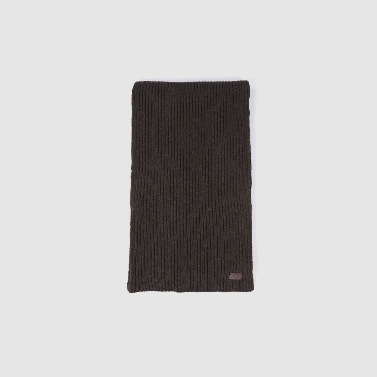 BARBOUR Plain Wool Schal Olive